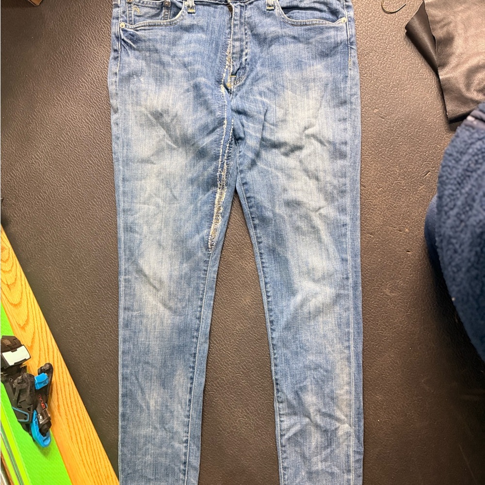 Ralph Lauren Sport Blue Patched Denim Jeans